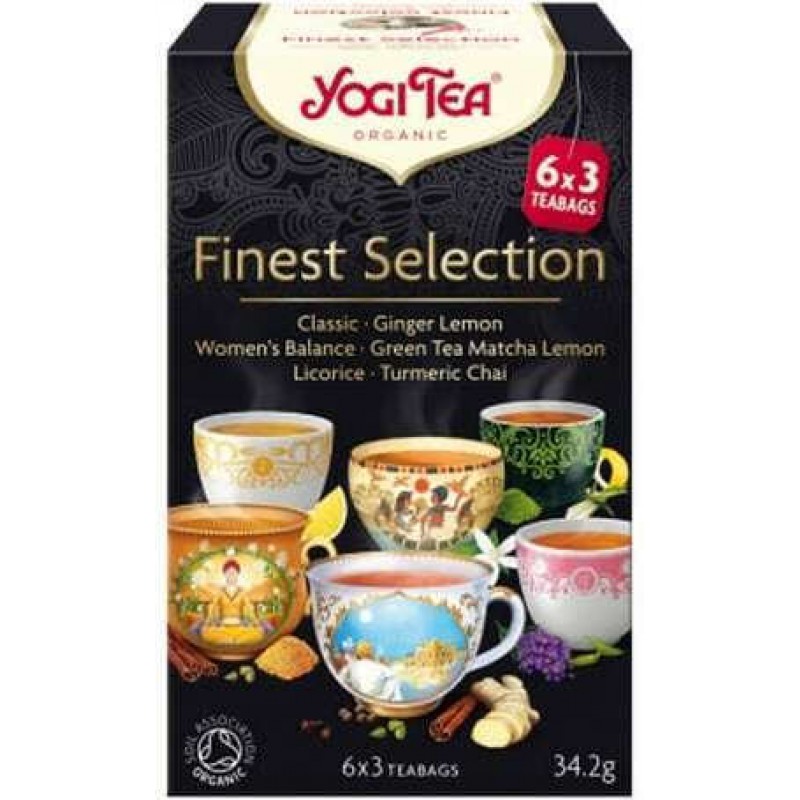 Yogi tea Finest Selection  ΒΙΟ 34,2ΓΡ Τρόφιμα